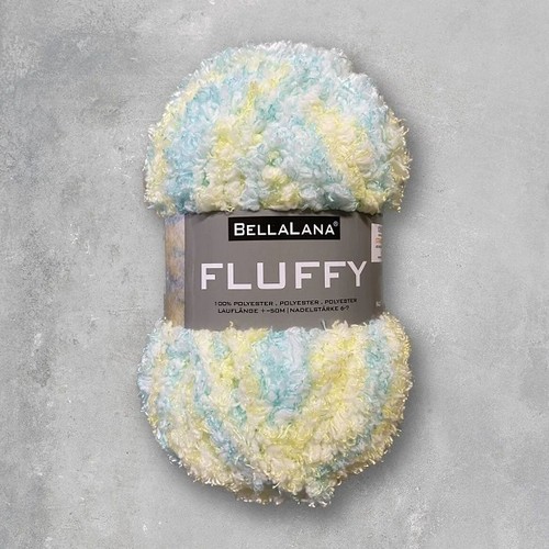 Bellalana wolle fluffy gelb - wolle,