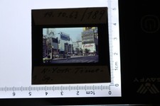 tolles altes Glasdia  USA New