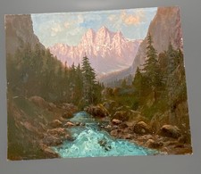 Ölgemälde Wutachschlucht 