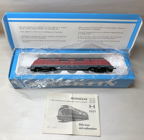 Märklin 3021 diesellok - märklin, h0
