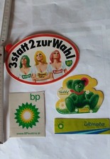 4 Stück Sticker, Aufkleber