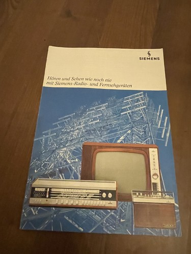 Prospekt siemens 1968 69 - siemens, ca.