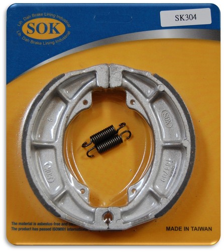 Rear brake shoes springs fit - brake,