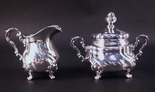 Echtsilber Milchkanne & Zuckerdose - DRESDNER BAROCK - 830er Silber Gebr. Deyhle