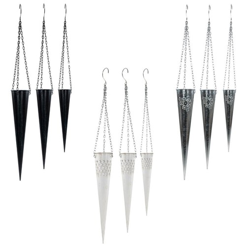 3er set metall - 3er, pflanztüte