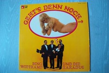 LP Bing Wittkamp und die Kakadus  Geht's denn noch ? , Frivoles , Stimmung Party