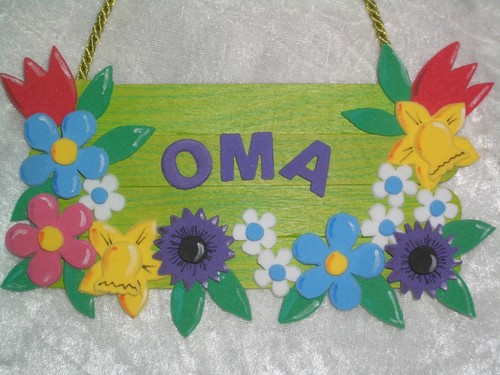 Türschild schild frühling - türschild,