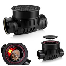 Rückstauklappe Bodeneinbau Ø160 Ø200 Überschwemmungsschutz Kanalisation