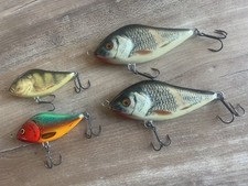 4x Salmo Slider 10 & 12 cm Jerkbait 