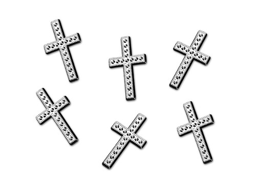Kreuze streudeko 7cm - kreuze, 2,7cm