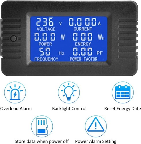 100a digital monitor - ac, dc