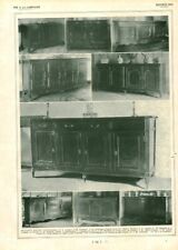 Altes Dokument Buffets unten