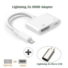 Lightnin zu HDMI TV AV Adapter