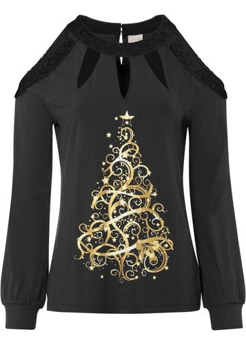 Shirt mit langen - , gr
