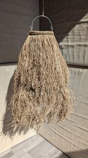 Boho Lampenschirm aus Stroh