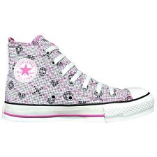 Converse EU 35,5 UK 3 Chucks Pink Schwarz Chuck Taylor All Star Skull Totenkopf