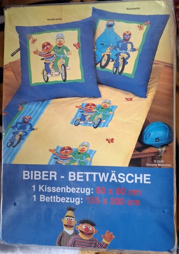 Sesamstraße biber bettwäsche - biber,