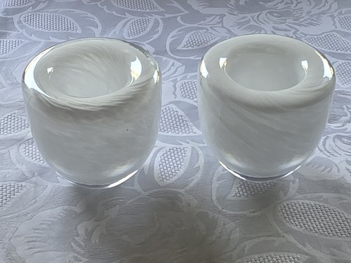 Schwere kristallglas - 2x,