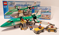 Lego City 7734 Frachtflugzeug, groß, mit OVP+BA 100%komplett Aufkleber top!