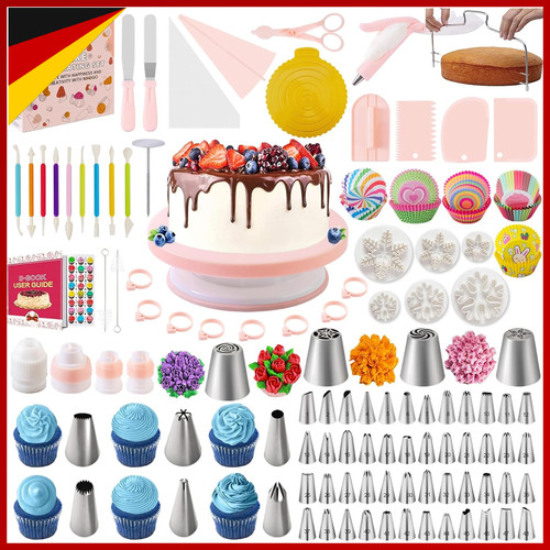 Torten zubehör set - torten, 301-teilig