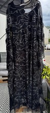 Paillettenkleid Kaftankleid Abendkleid Gr. 50/52 Top Zustand