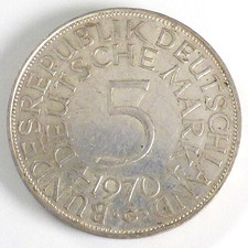 5 DM, Heiermann, Silber, 1970