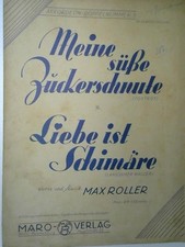 Akkordeon Doppelnummer 3 Meine süße Zuckerschnute (Foxtrott); Liebe ist Schimäre
