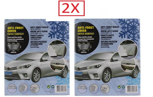 Thermo auto scheibenschutz - 2x,