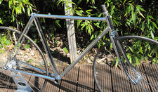 Benotto vintage Rennrad Rahmen, Stahl,  RH 52, CHROM, DeRosa Muffen, TOP