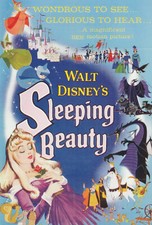 ✪ SLEEPING BEAUTY 1959 2,Disney FILM-POSTKARTE/ANSICHTSKARTE NEU