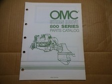 1981 OMC 800 Series Stern