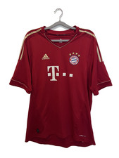 FC Bayern München Trikot 2011/12 Adidas T-Home Heim XL Rot Gold