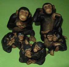 Deko Schimpansen Familie Shudehill Giftware (England) Figur Dekoration Affe
