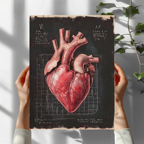 Anatomisches herz premium - herz,