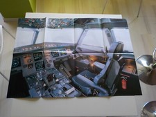 Treffpunkt Airport 4/2000 Flughafen Frankfurt Main XL Poster Cockpit Airbus A320