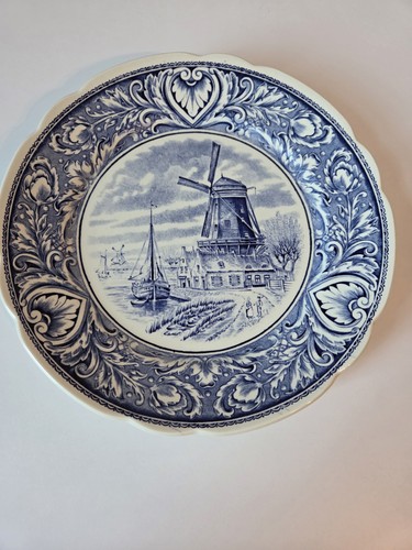 Delfter porzellanteller blau - porzellanteller,,