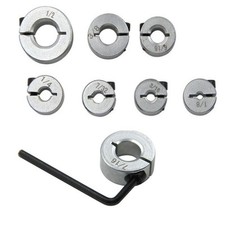 9tlg/Set Tiefenanschlag Kragen Fest Bohrer Bithalter Handwerkzeuge Praktisch