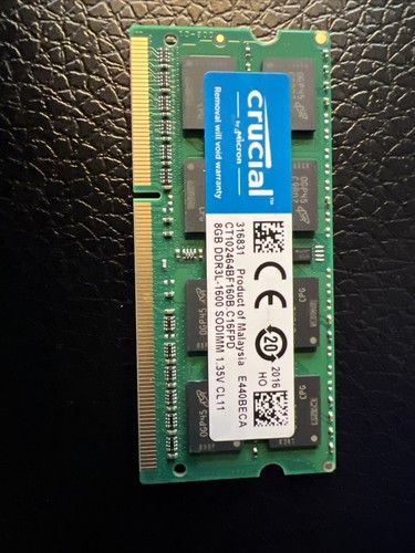 Crucial 8gb ddr3l - 8gb, ddr3l-1600