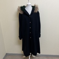 Eleganter, langer Chiemsee Trachtenmantel, 100% Schurwolle, Gr 48/50, Metallknöp