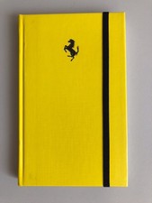 Ferrari Owner‘s Club Notizbuch Hardcover gelb / ca. Format A6 / Neu