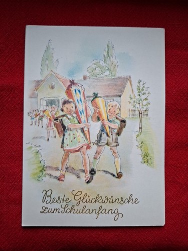 Alte künstlerkarte - alte,