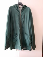 Herren Anorak Gr.M grün mit Kapuze, mit Innenfutter, leicht