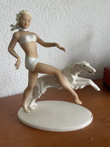 Schaubach kunst porzellanfigur - kunst,