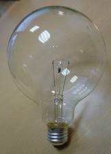 LAES Globelampe G125 E27 40W