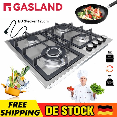 Gasland gaskochfeld flammig - gaskochfeld,