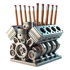 2X(Stiftehalter mit V-8-Motor