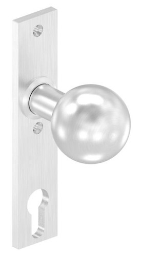 Türknopf edelstahl v2a - edelstahl,