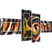 Pferd Tiere Abstrakt Bilder auf Leinwand Kunstdruck