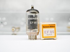 1x EF86 Siemens testet 6CF8 NOS NIB NEW in Box Röhre Tube Mic 092