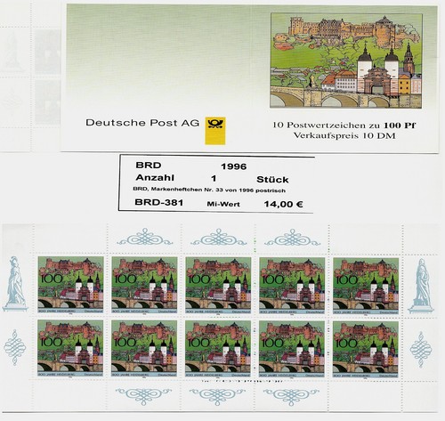 Brd briefmarken 1 - brd-briefmarken,,